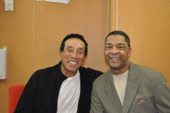 Sirius XM's B.K. Kirkland with the iconic Smokey Robinson